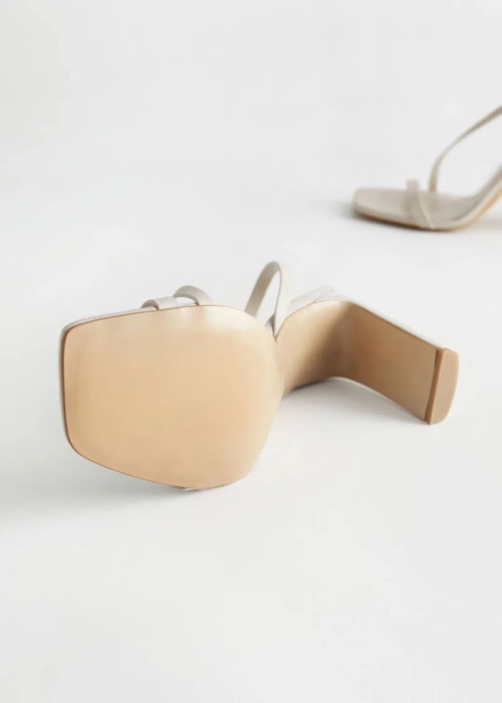 & Other Stories Vegan Leather Block Heel Sandals image indicator(8)