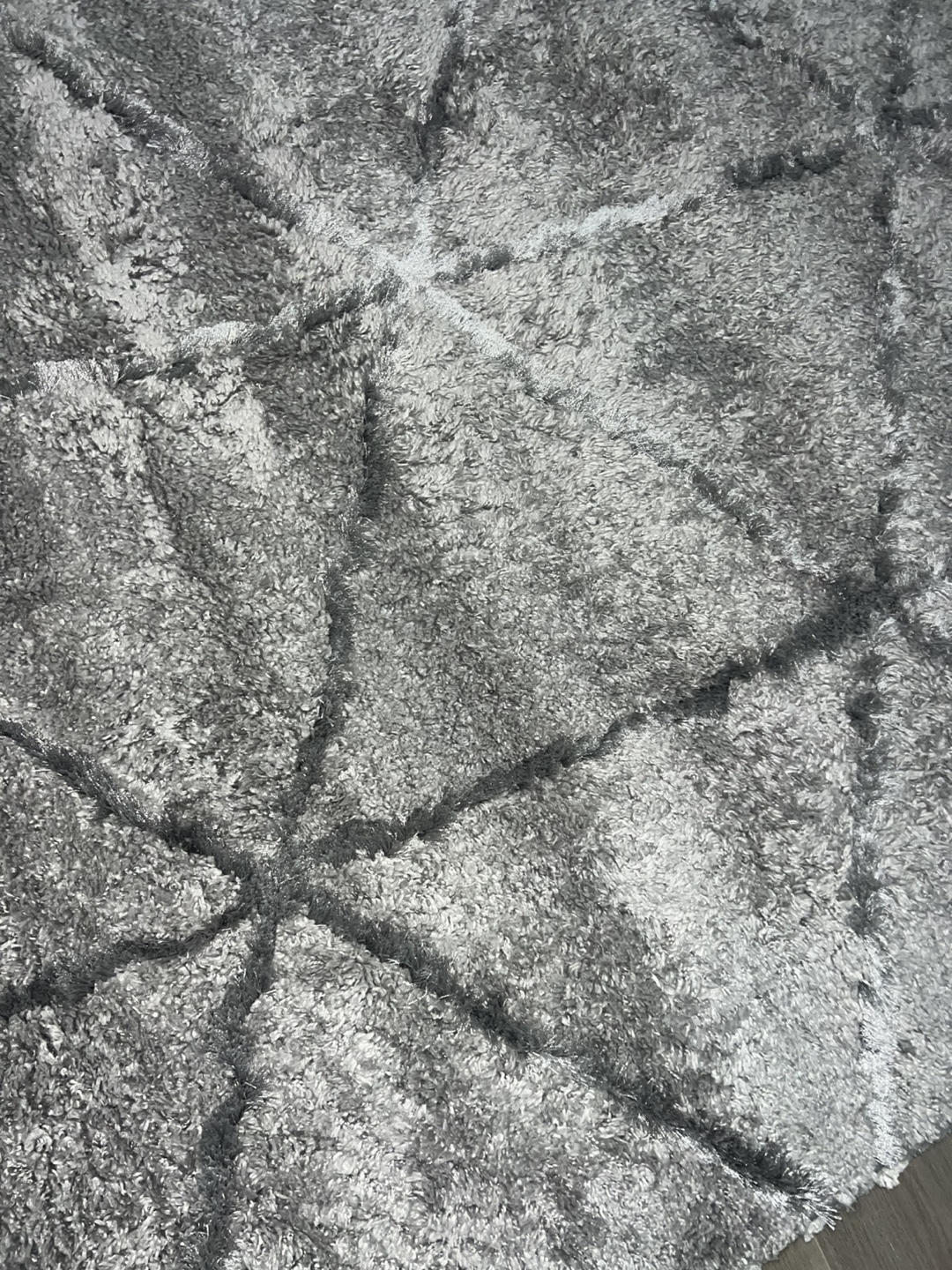 Gray and White  Area Rug - photo 3