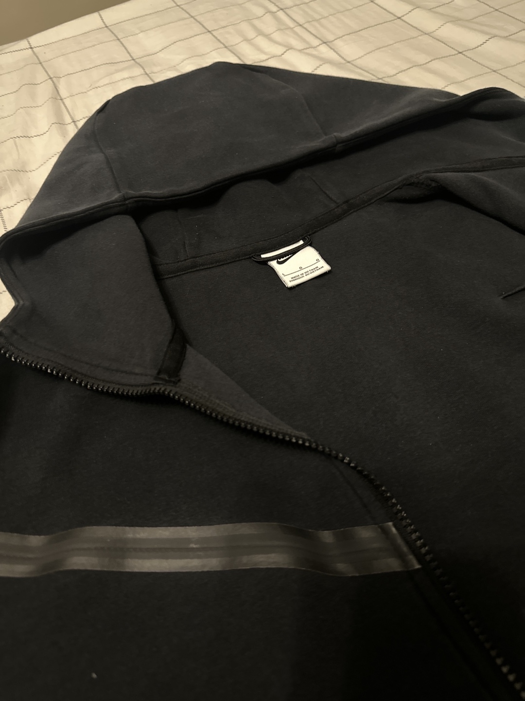 Vintage Nike Tech Fleece Full-Zip Hoodie (Large) - photo 3