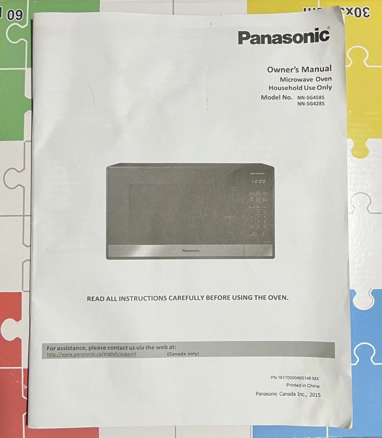 Panasonic NN-SG458S Countertop Microwave image indicator(3)