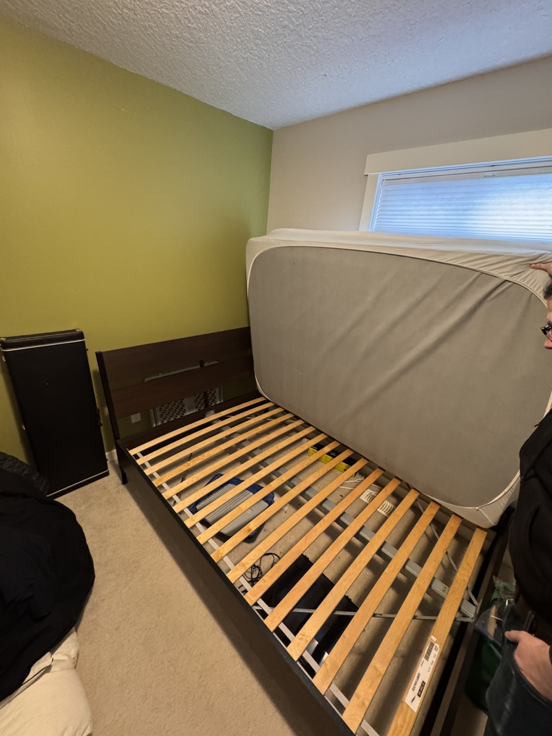 IKEA Trysil Double Bed Frame - Dark Brown - photo 4