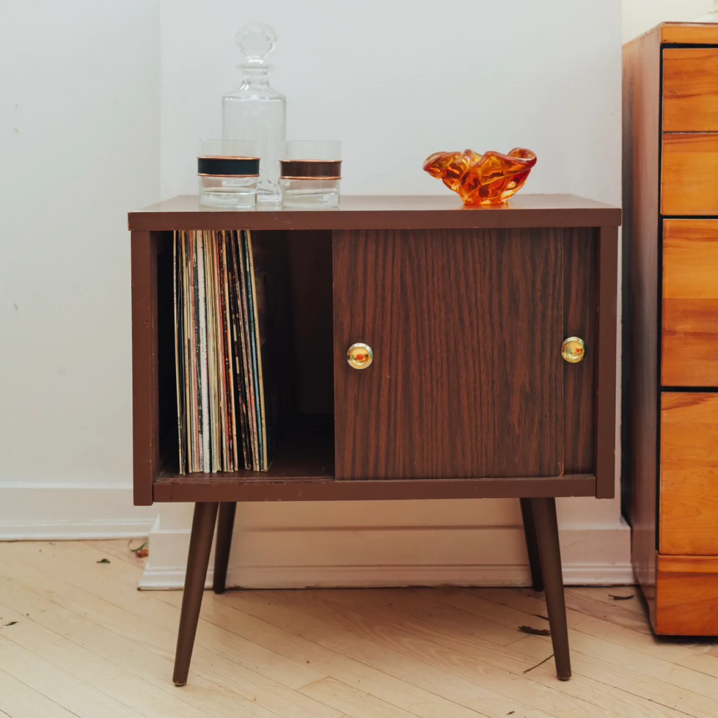 MCM Ultra-Petite Record Cabinet 🤎 thumbnail