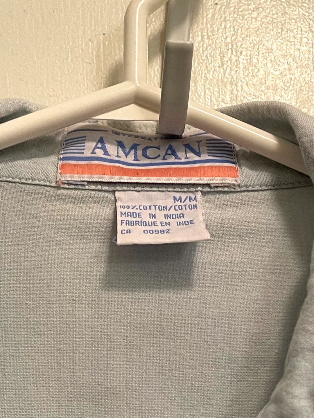 Vintage Light Blue Denim Crop Top Shirt with Ruffles 🏈 image indicator(2)