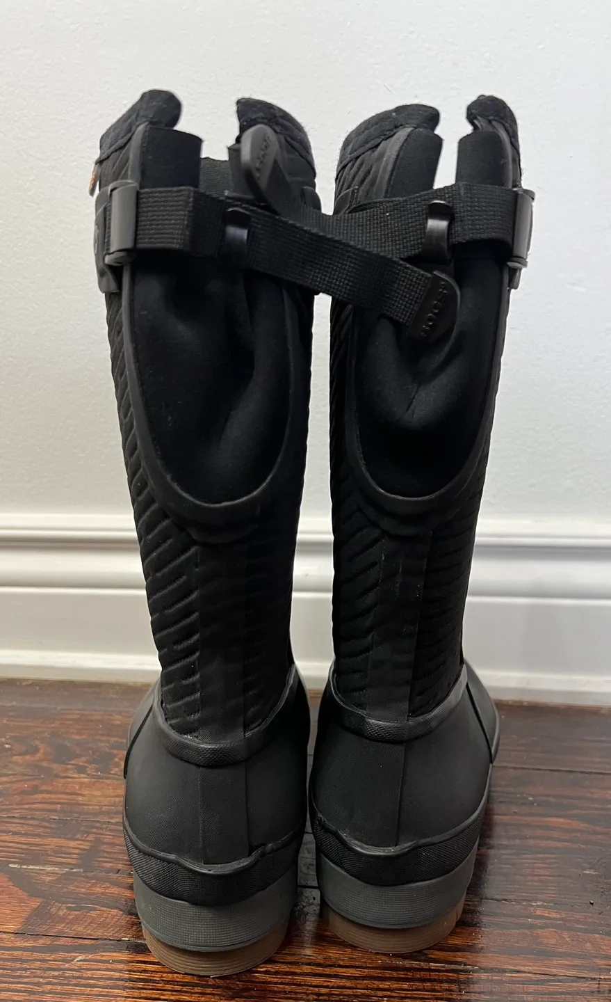 Bogs Women's CRNDL II TL ADJ Black Rain Boots - Size 9 image indicator(3)