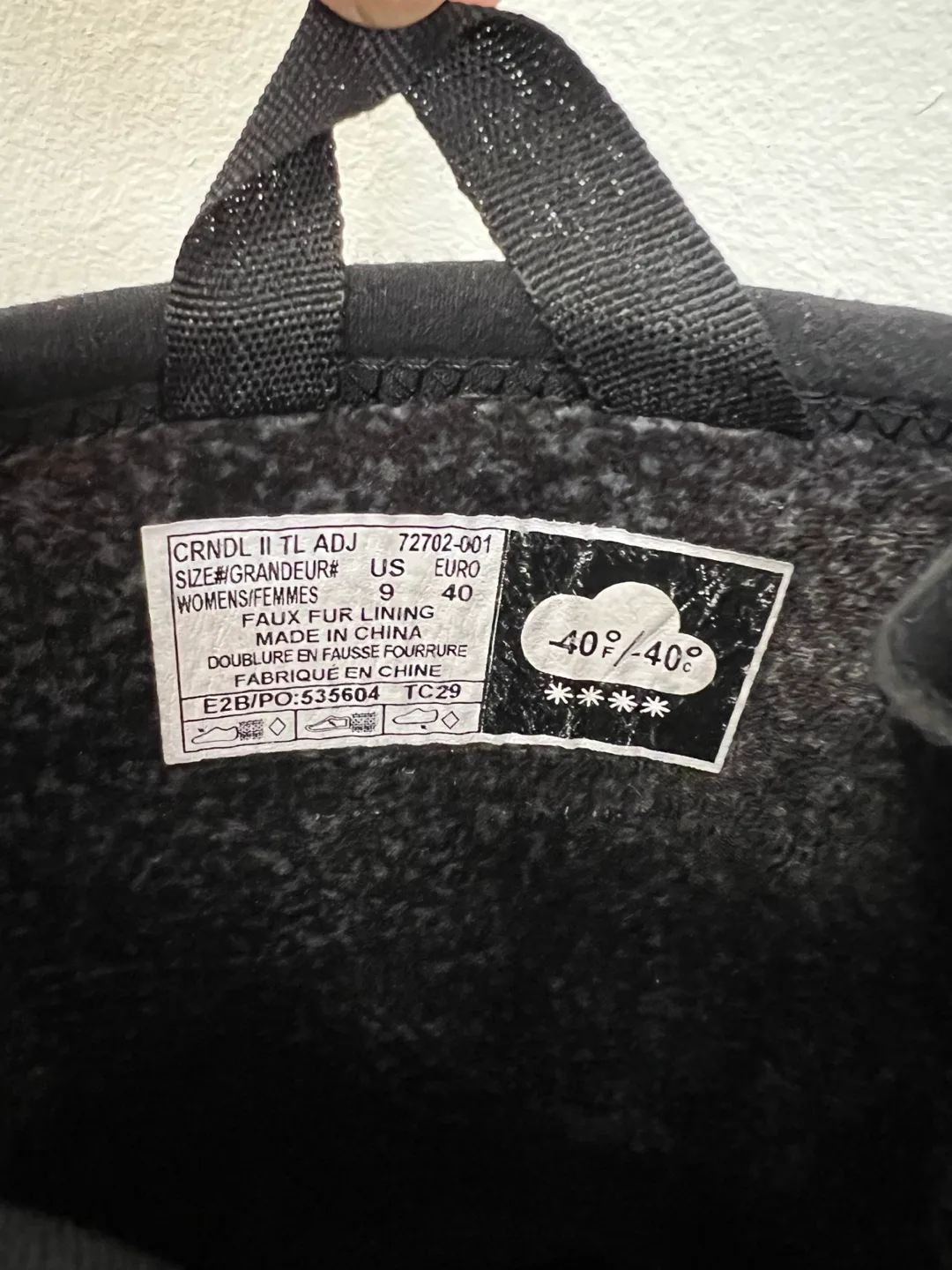 Bogs Women's CRNDL II TL ADJ Black Rain Boots - Size 9 image indicator(5)