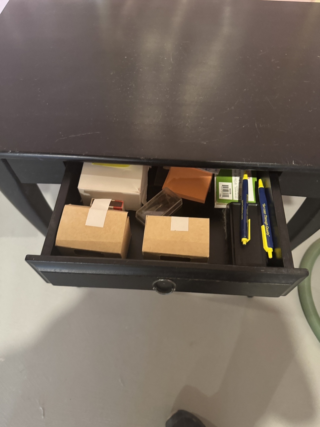 Black Writing Desk - photo 2