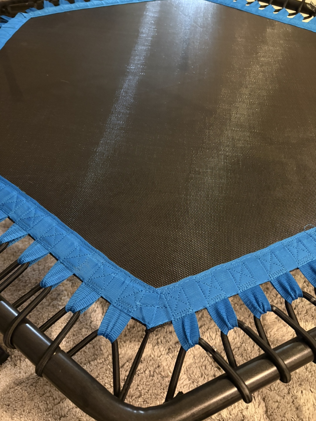 Hexagonal Mini-Trampoline with Handle - photo 2