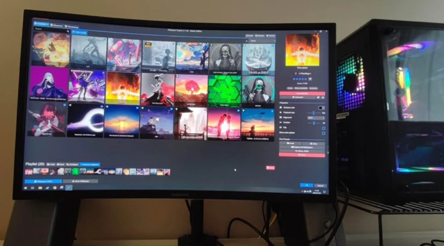 Samsung 27" QLED Curved Gaming Monitor image indicator(3)