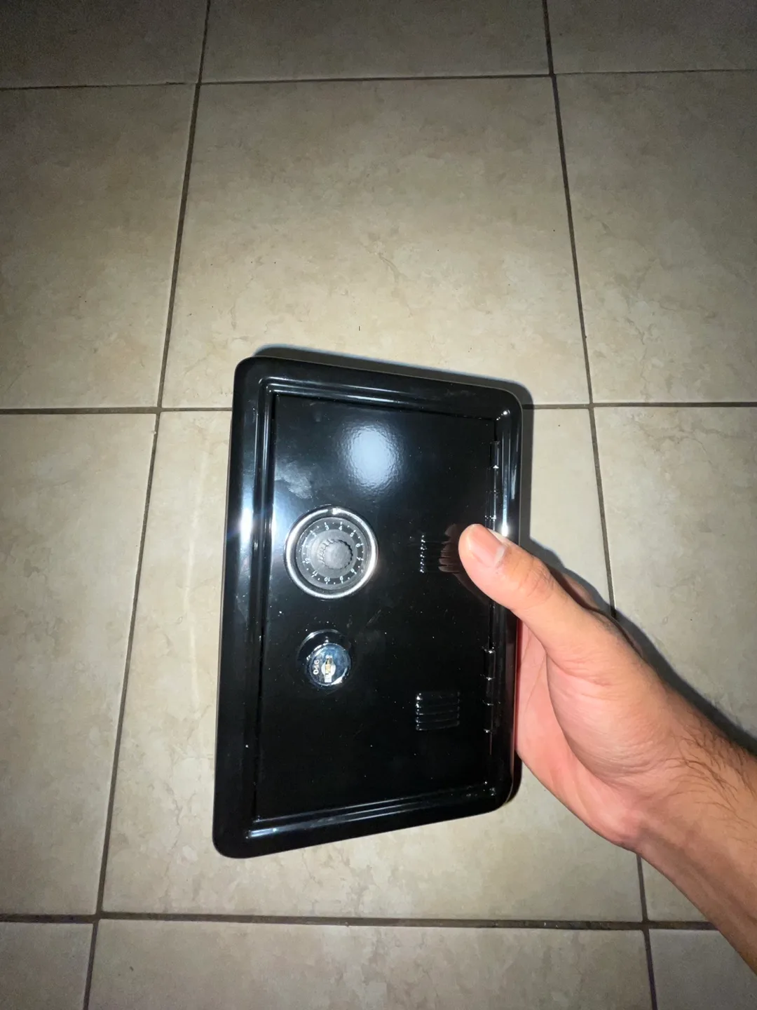 Black Metal Combination Safe Box image indicator(3)