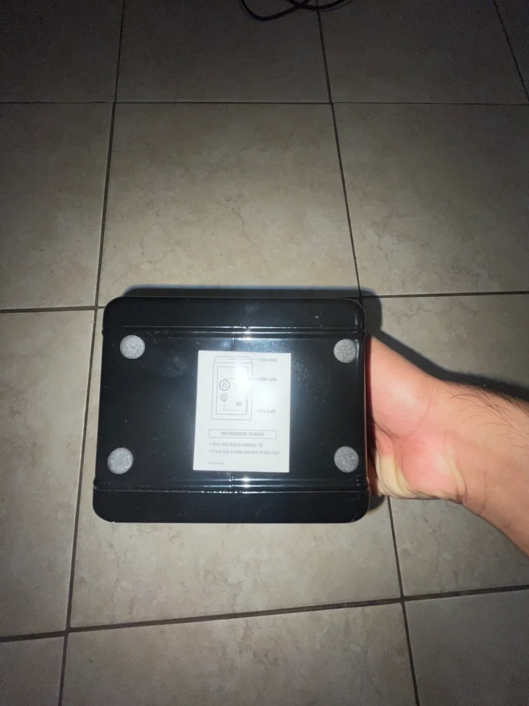 Black Metal Combination Safe Box image indicator(5)