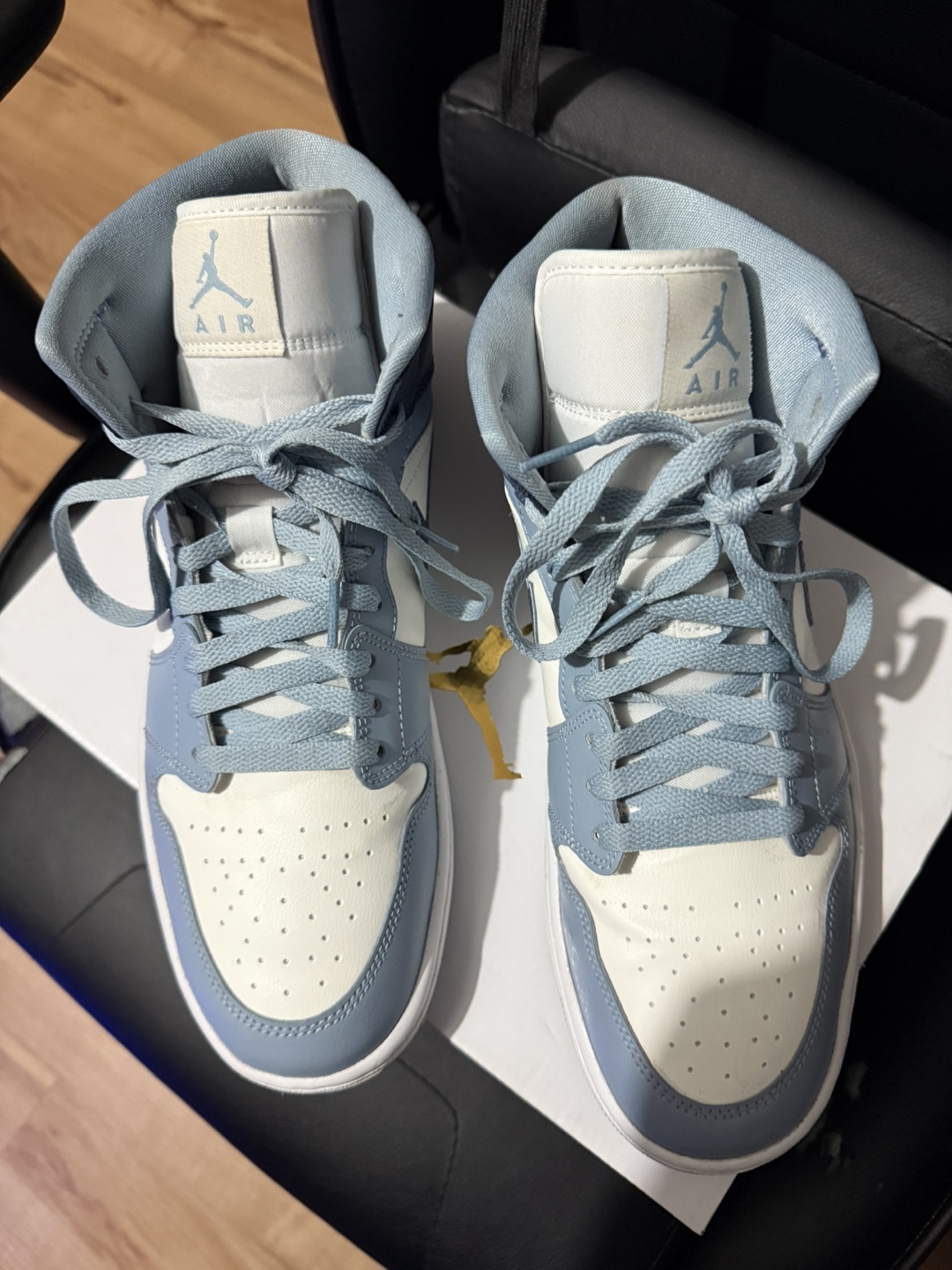 WMNS Air Jordan 1 Mid SE Sail/Diffused Blue - photo 3