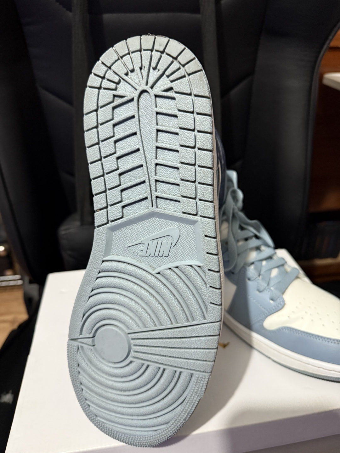 WMNS Air Jordan 1 Mid SE Sail/Diffused Blue - photo 4