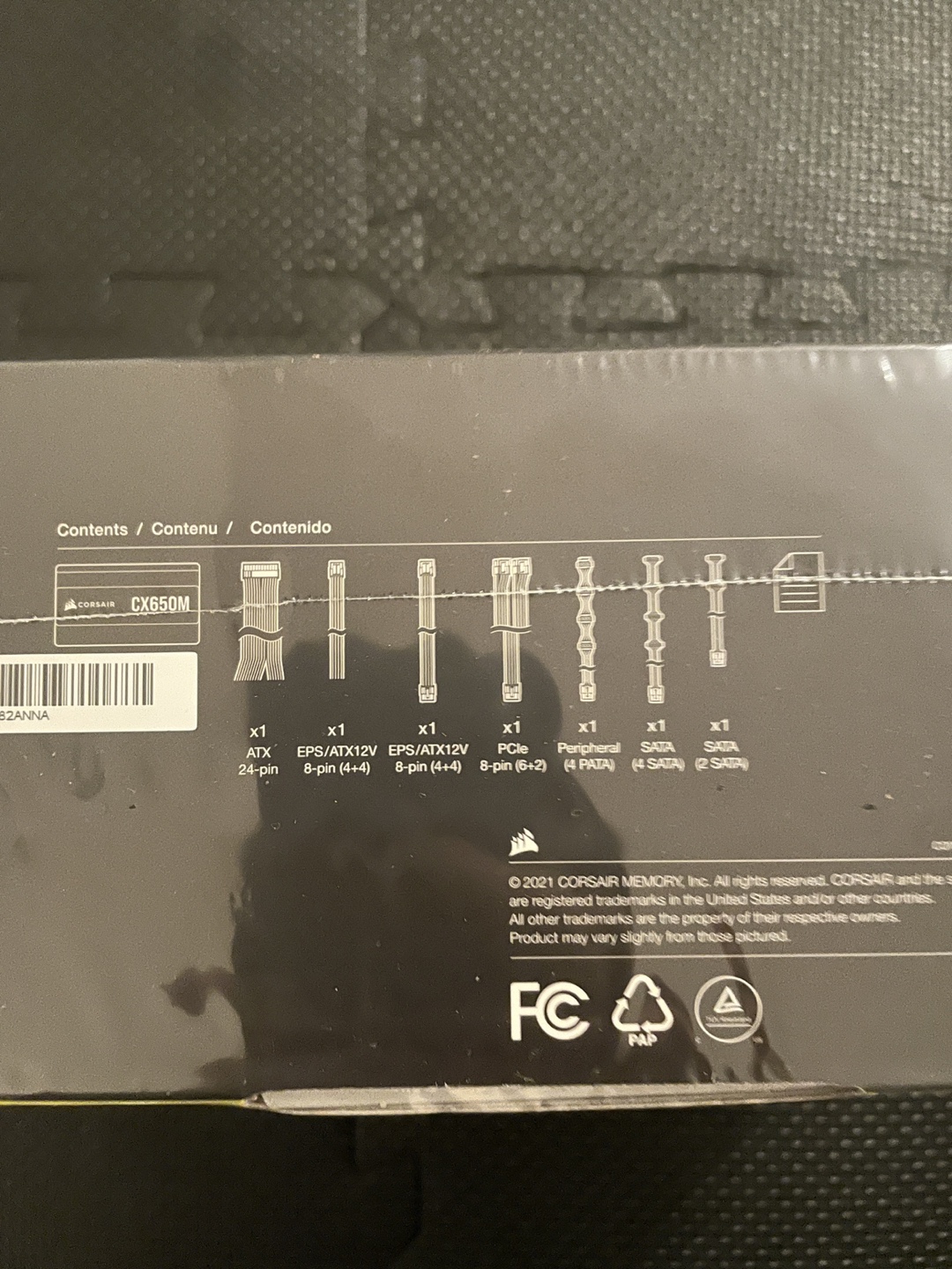 Corsair CX650M 650W 80+ Bronze - photo 4