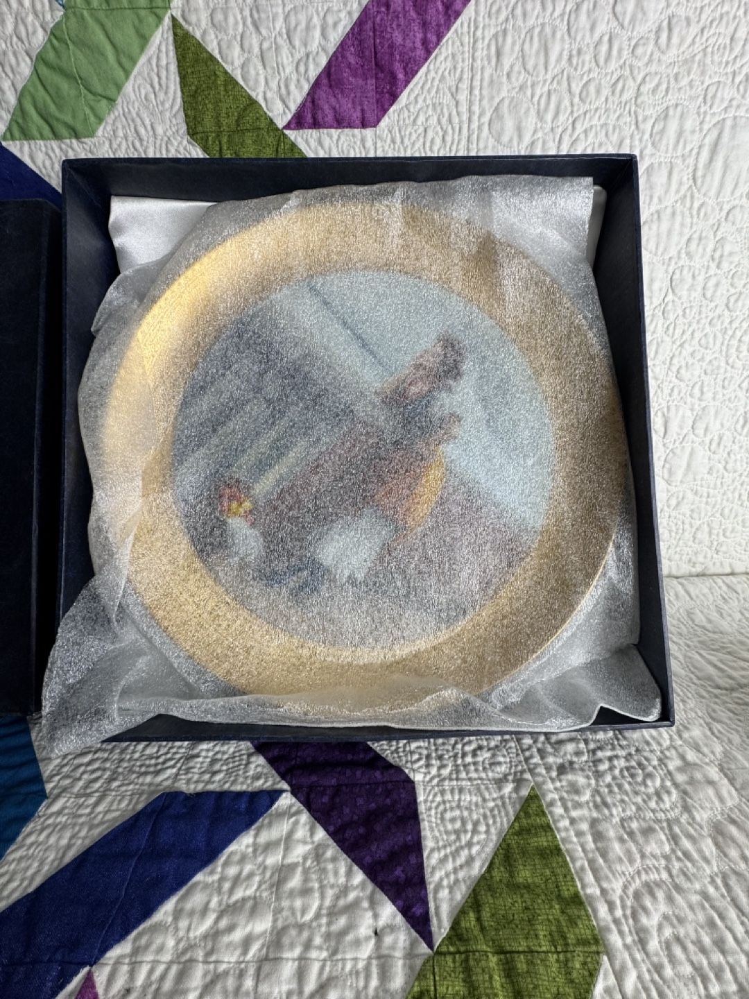 L'Etoile Limoges Porcelain Collector Plate - Neapolitan Woman - photo 2