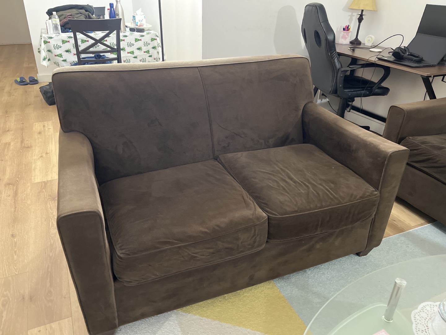 Brown Sofa Set - photo 2