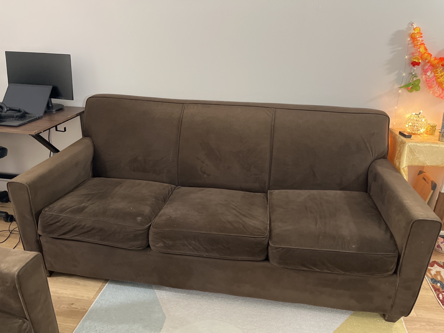 Brown Sofa Set - photo 3