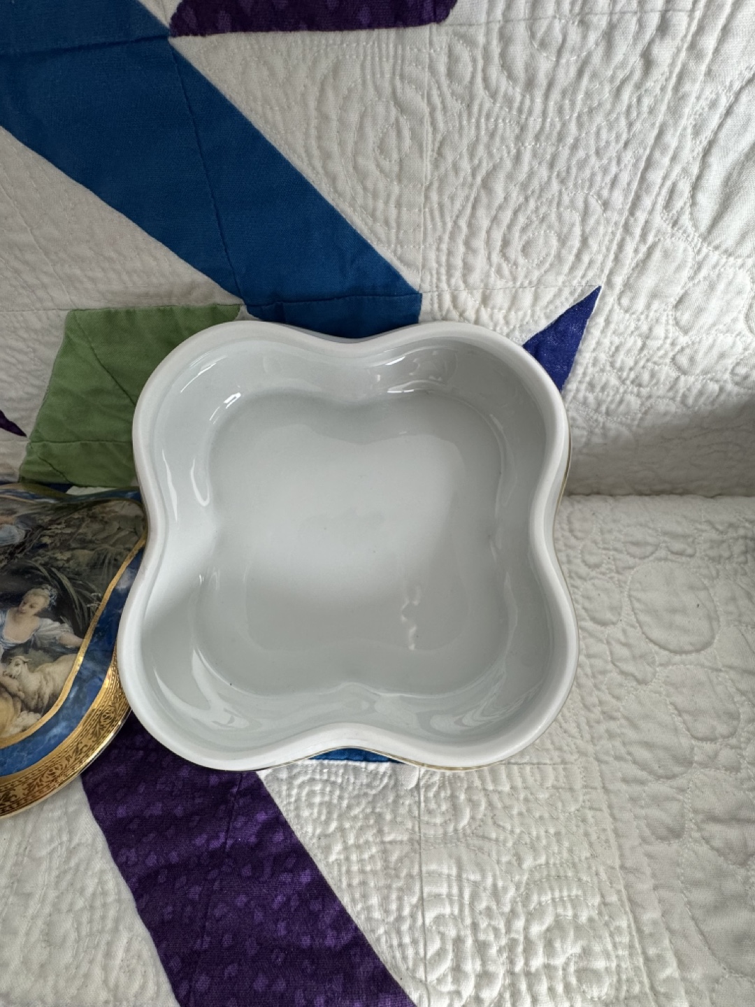 L'Etoile Limoges Porcelain Collector Trinket Box - photo 4