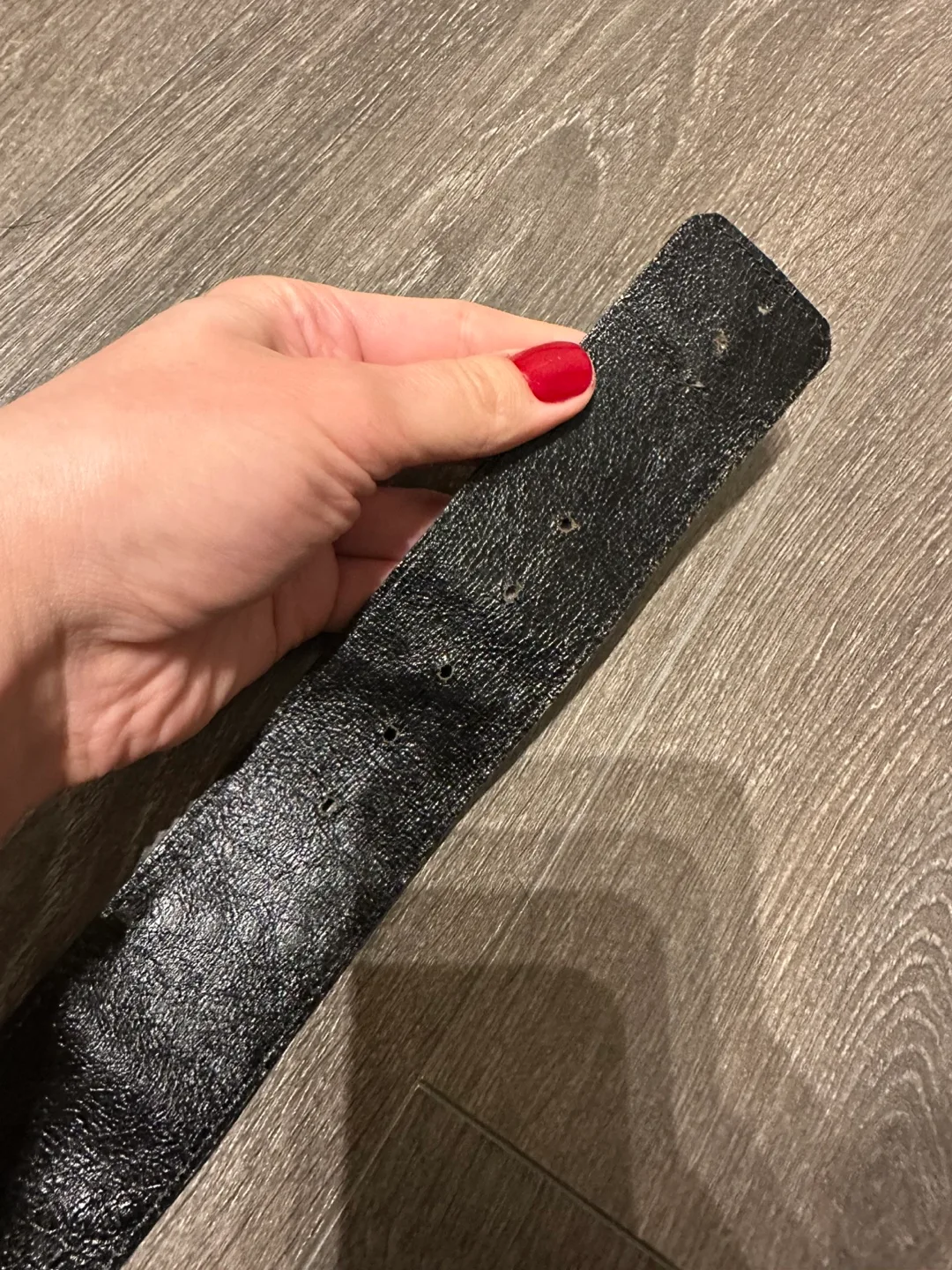 SONIA RYKIEL suede leather black belt with rhinestones France image indicator(3)