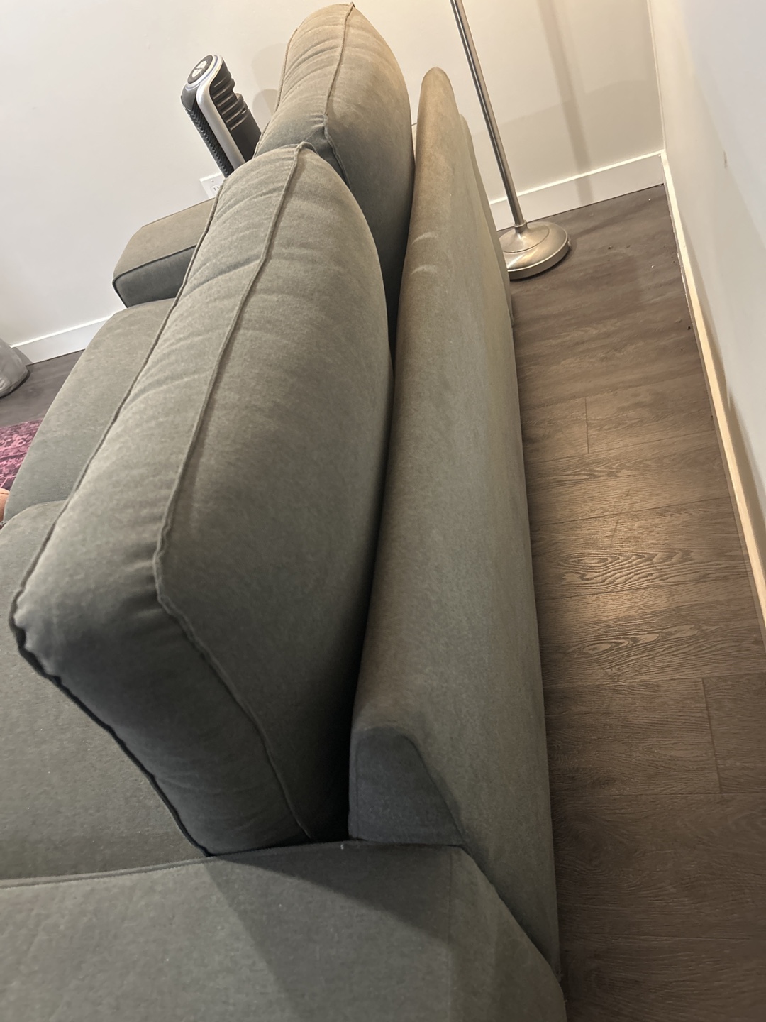 IKEA Two-Seater Sofa - Dark Grey - photo 4