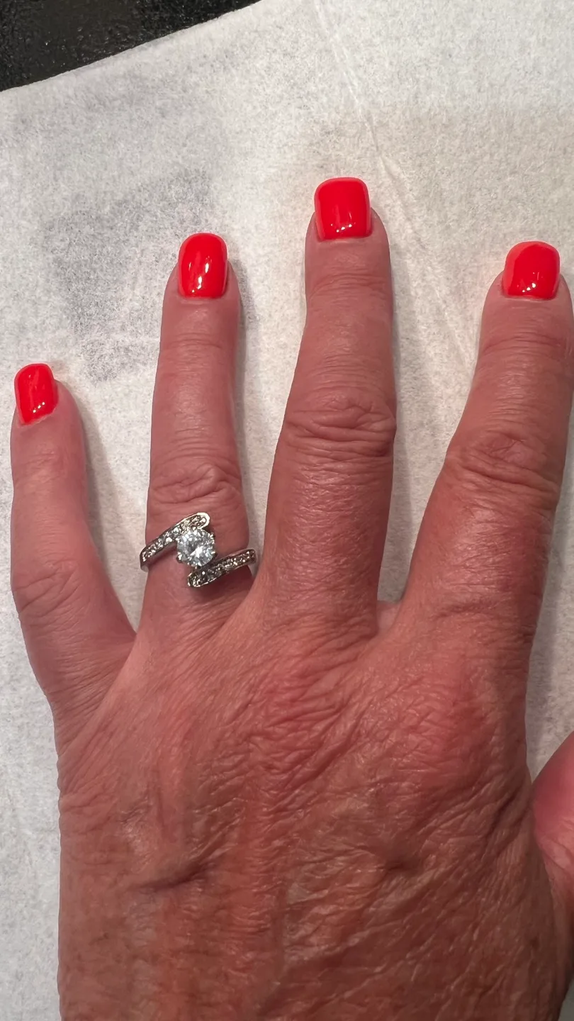 Five Statement Rings - Gold Tone and Cubic Zirconia image indicator(8)