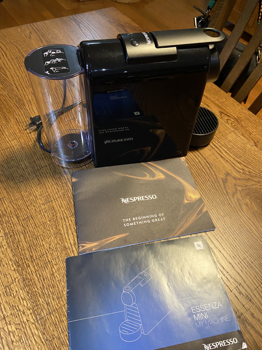 Nespresso Essenza Mini Coffee Machine - Black - photo 3