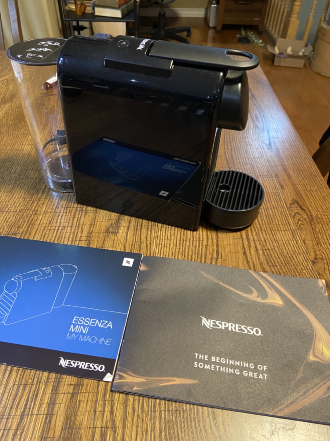 Nespresso Essenza Mini Coffee Machine - Black - photo 2