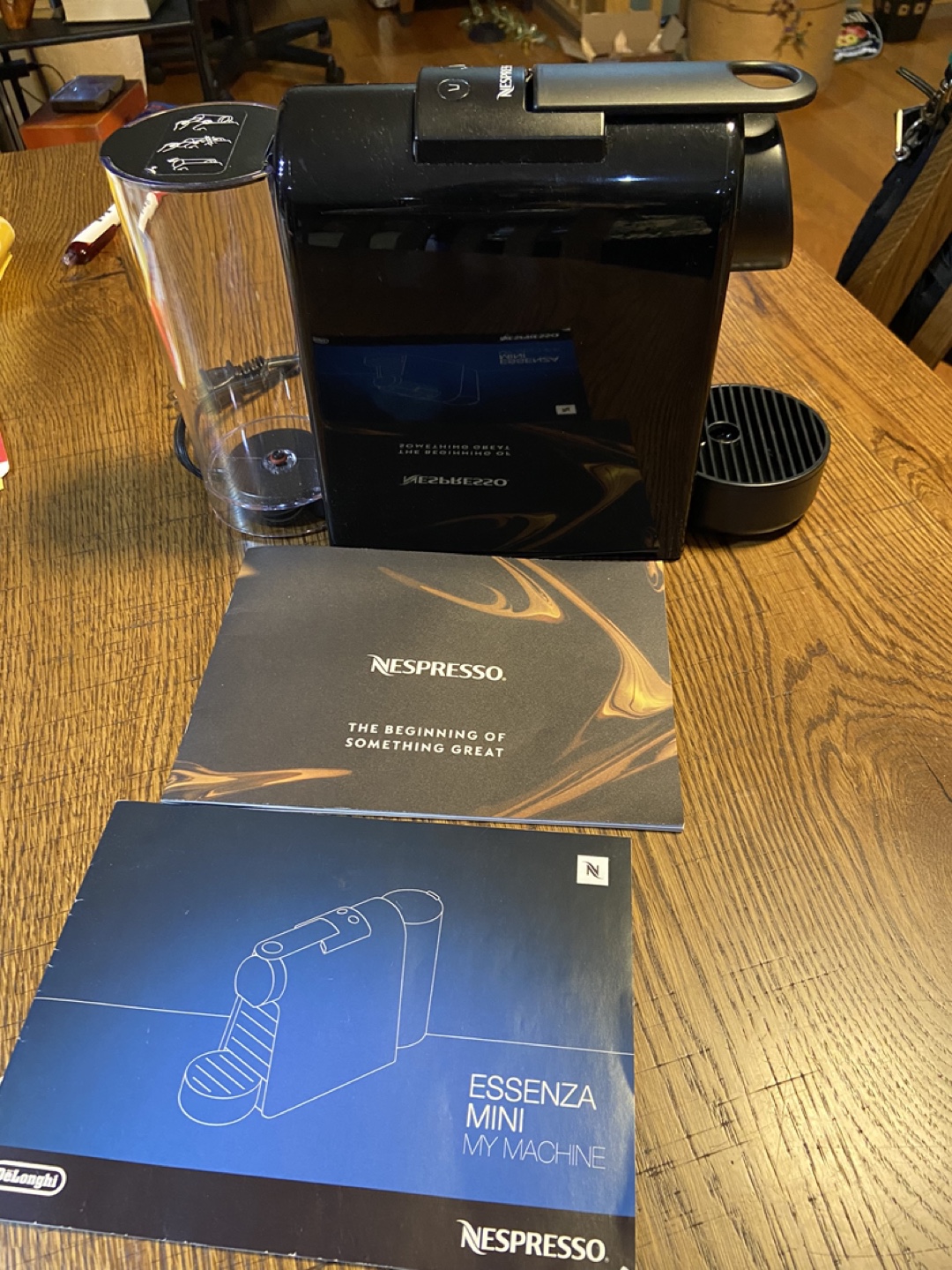 Nespresso Essenza Mini Coffee Machine - Black
