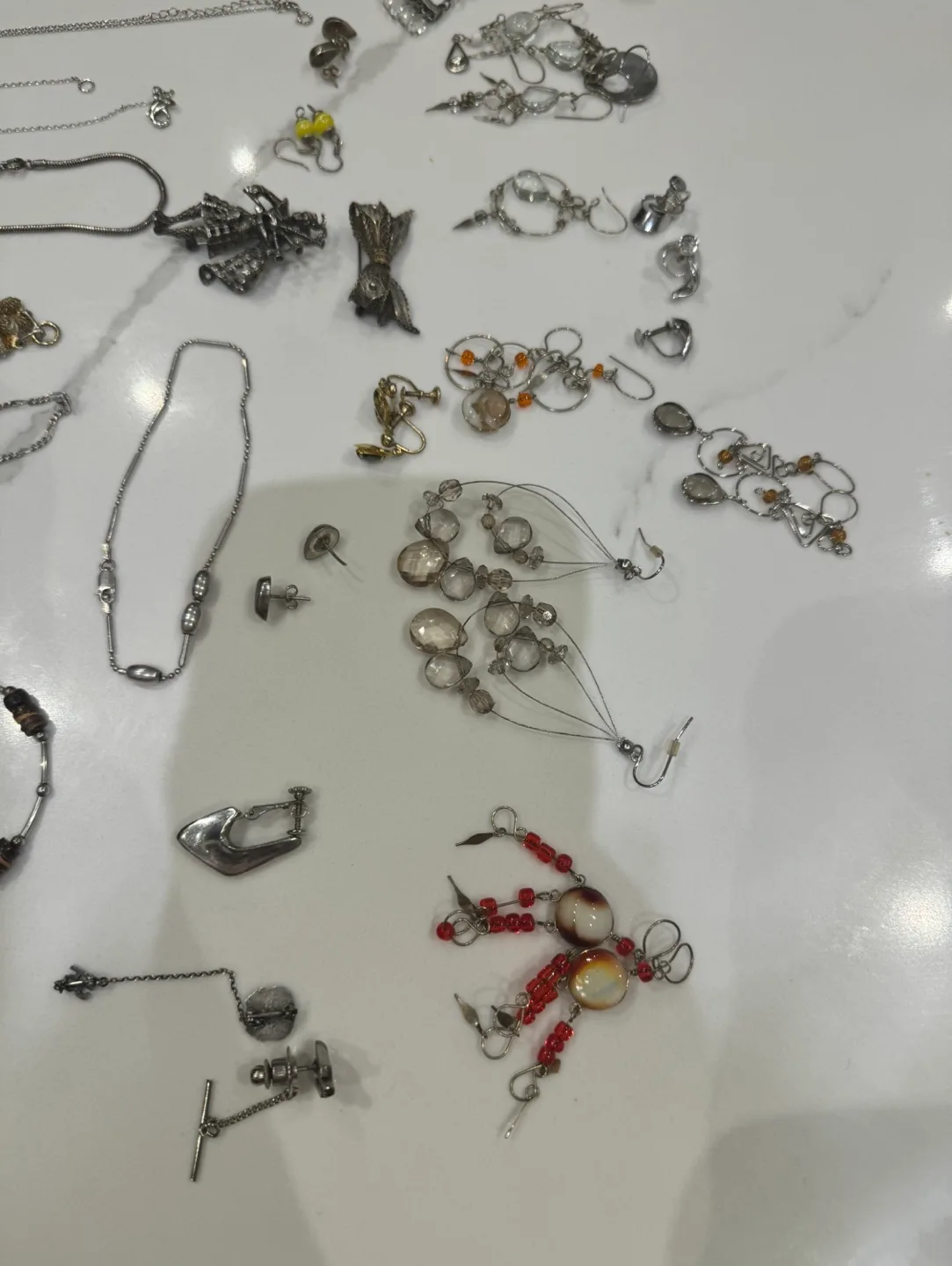 Sterling silver 925 vintage & morden lot image indicator(6)