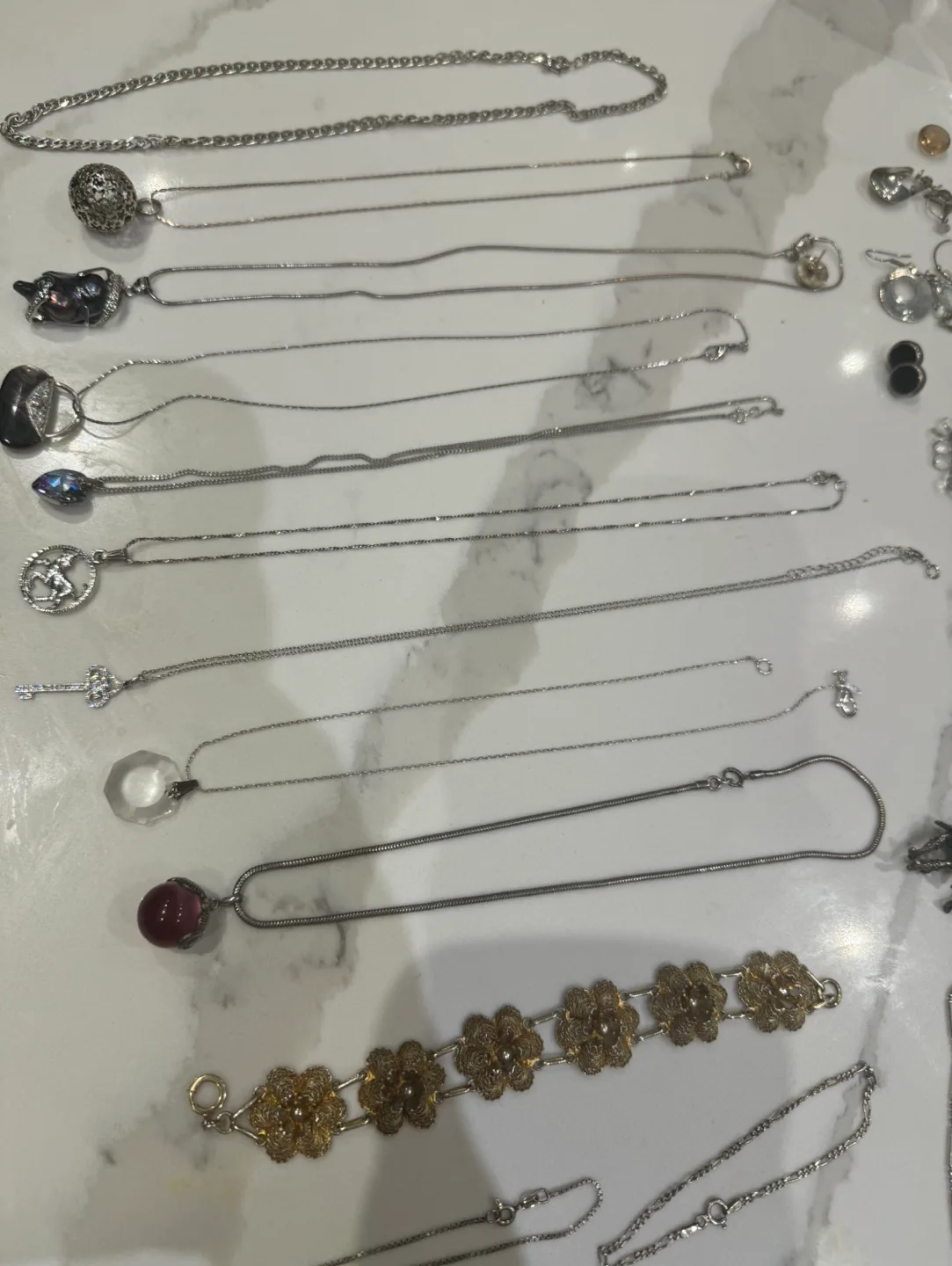 Sterling silver 925 vintage & morden lot image indicator(5)