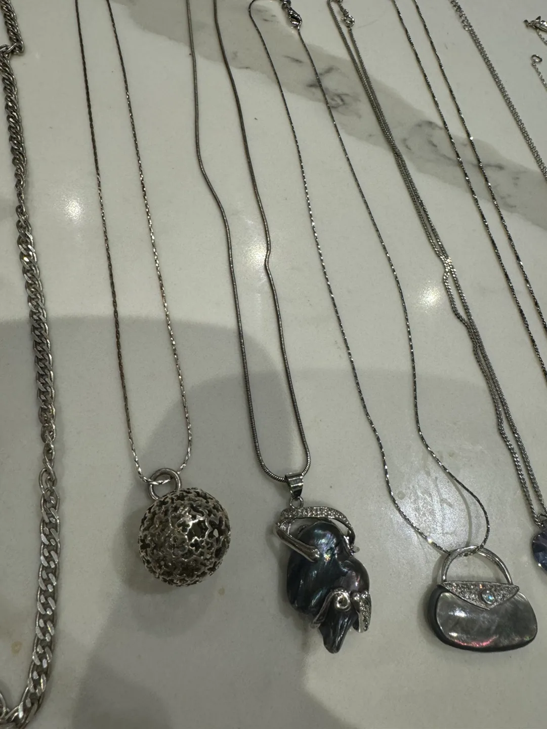 Sterling silver 925 vintage & morden lot image indicator(10)