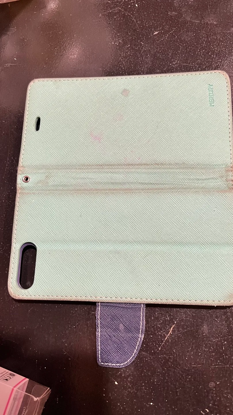 Pre-owned Mercury iPhone 7 Plus Diary Case - Mint Green image indicator(2)