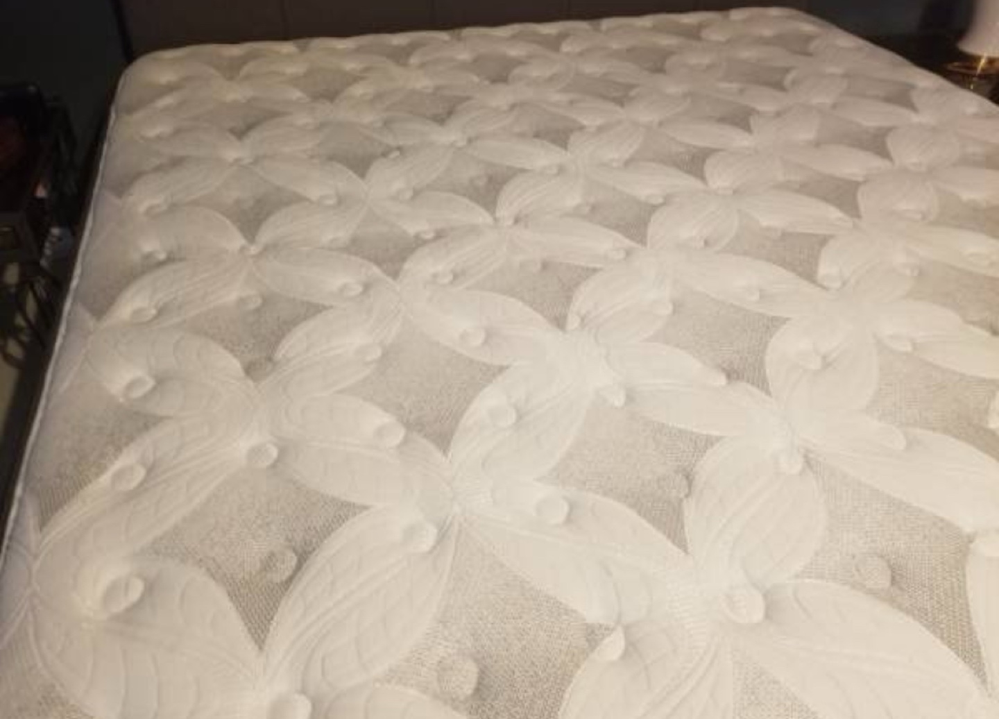King Size Bed Frame with Headboard, King Mattress - photo 4