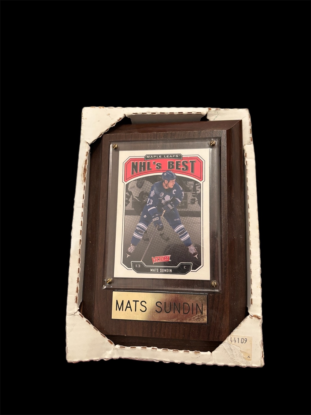 Mats Sundin Toronto Maple Leafs NHL's Best Hockey Card 🏈
