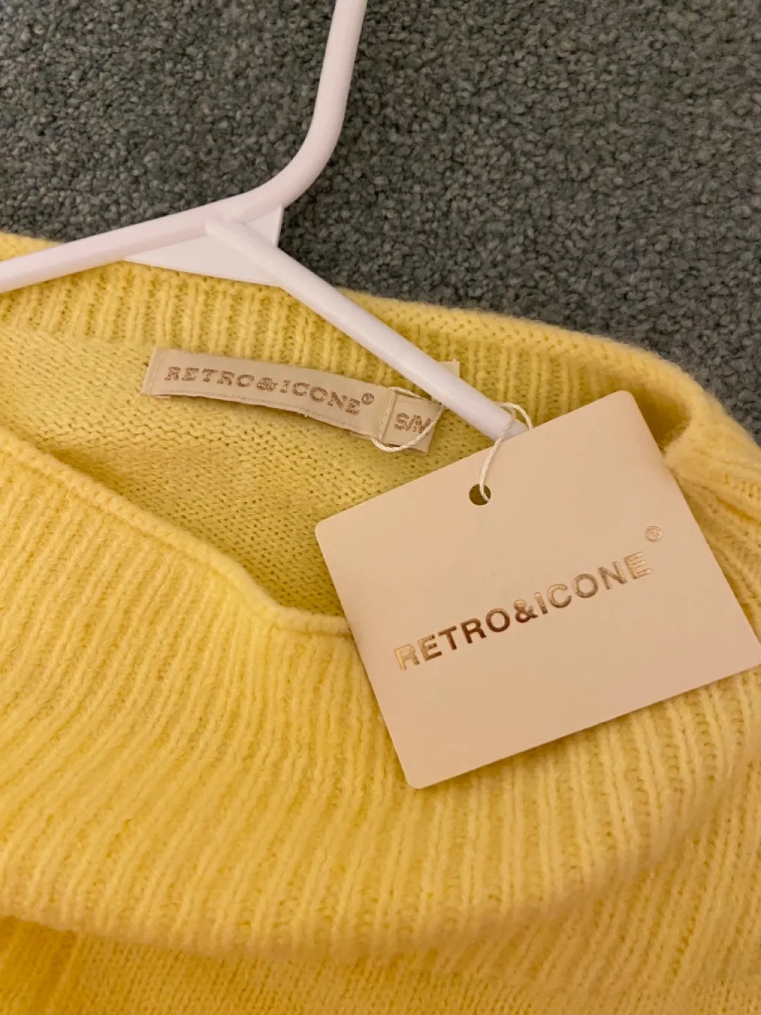 Retro & Icone yellow/orange ombre sweater 🏈 image indicator(4)