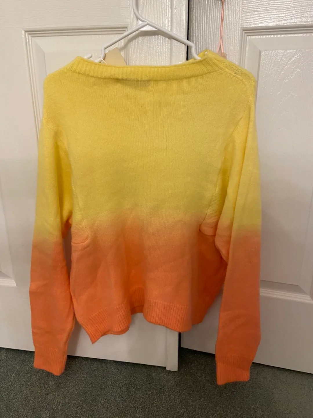 Retro & Icone yellow/orange ombre sweater 🏈 image indicator(2)