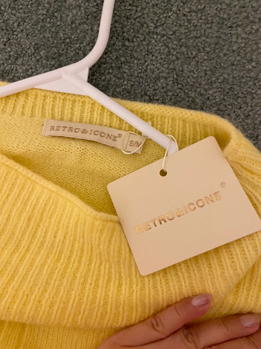 Retro & Icone yellow/orange ombre sweater 🏈 image indicator(3)