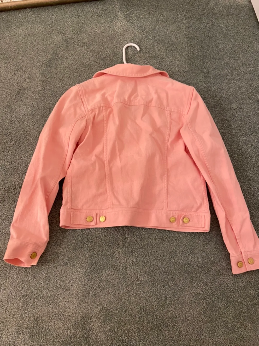 Pink Lauren Jeans Co. Ralph Lauren Denim Jacket 🏈 image indicator(3)