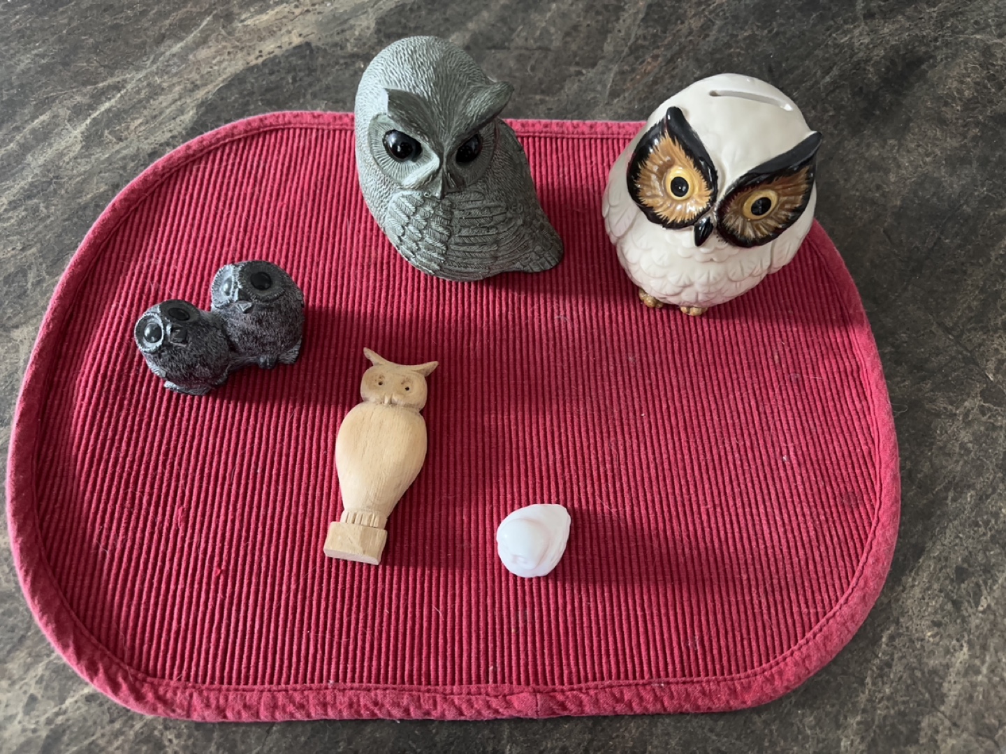 Collection of Owl Figurines