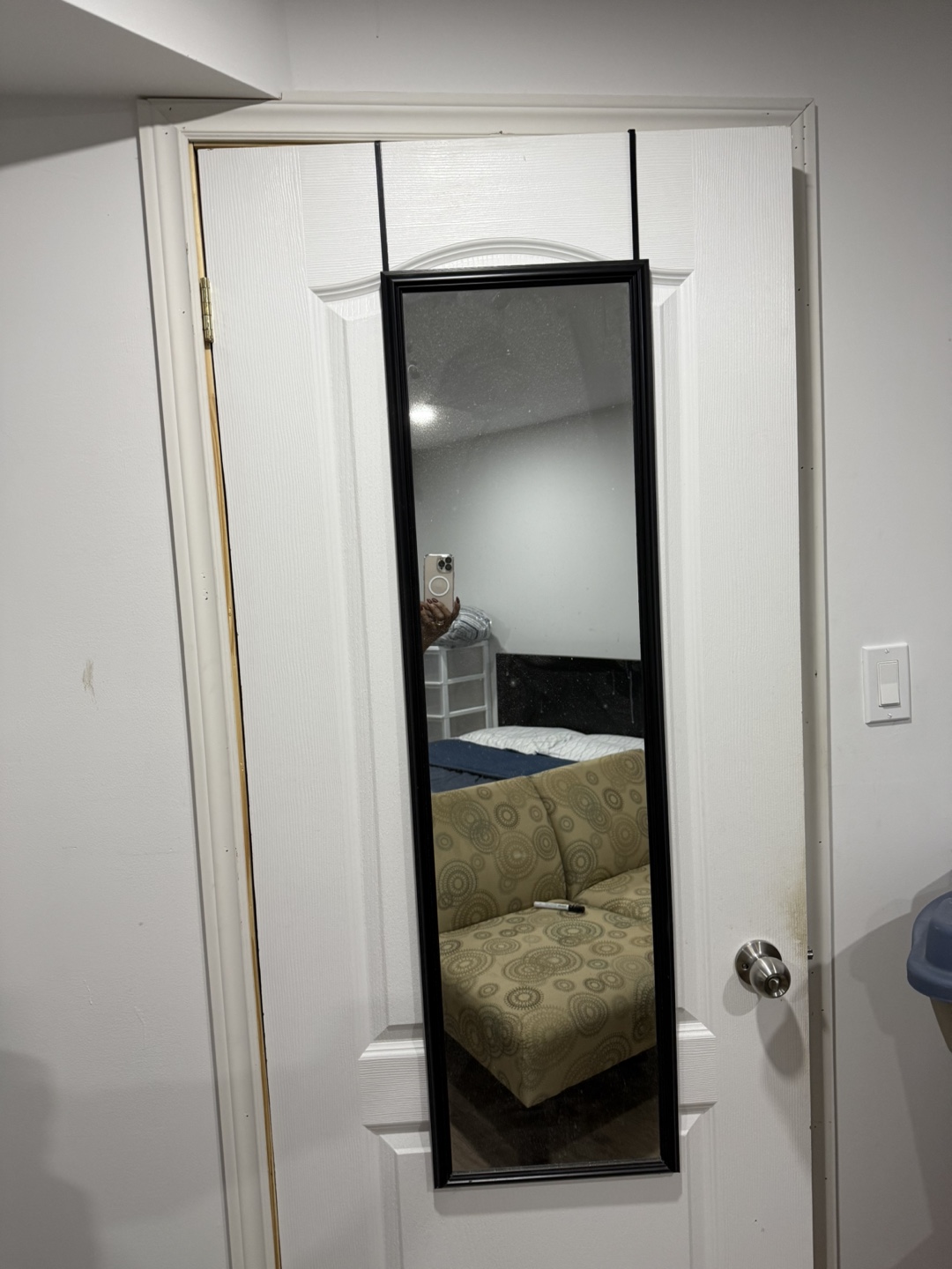 Full-Length Over-the-Door Mirror - photo 2
