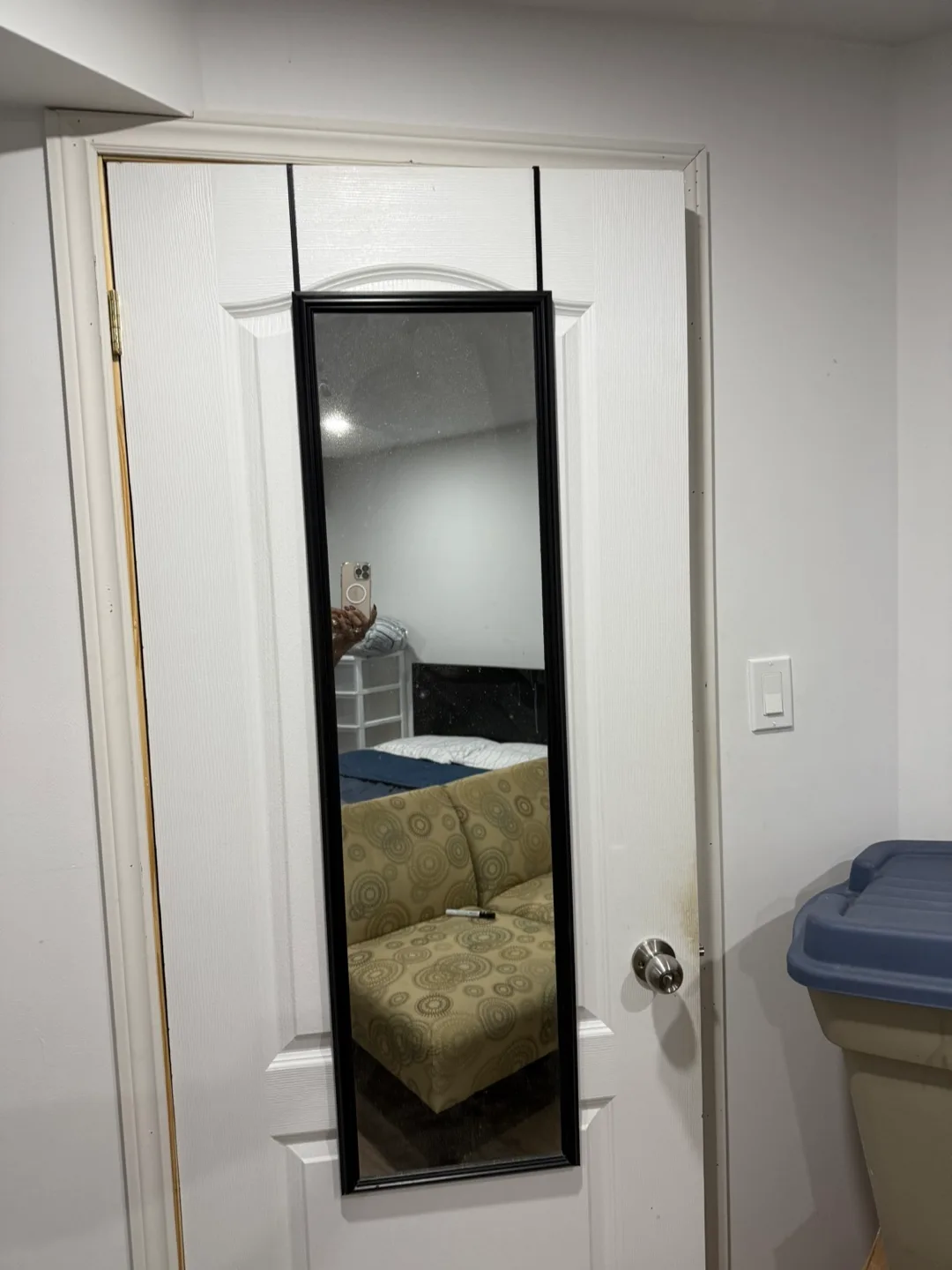 Full-Length Over-the-Door Mirror image indicator(4)