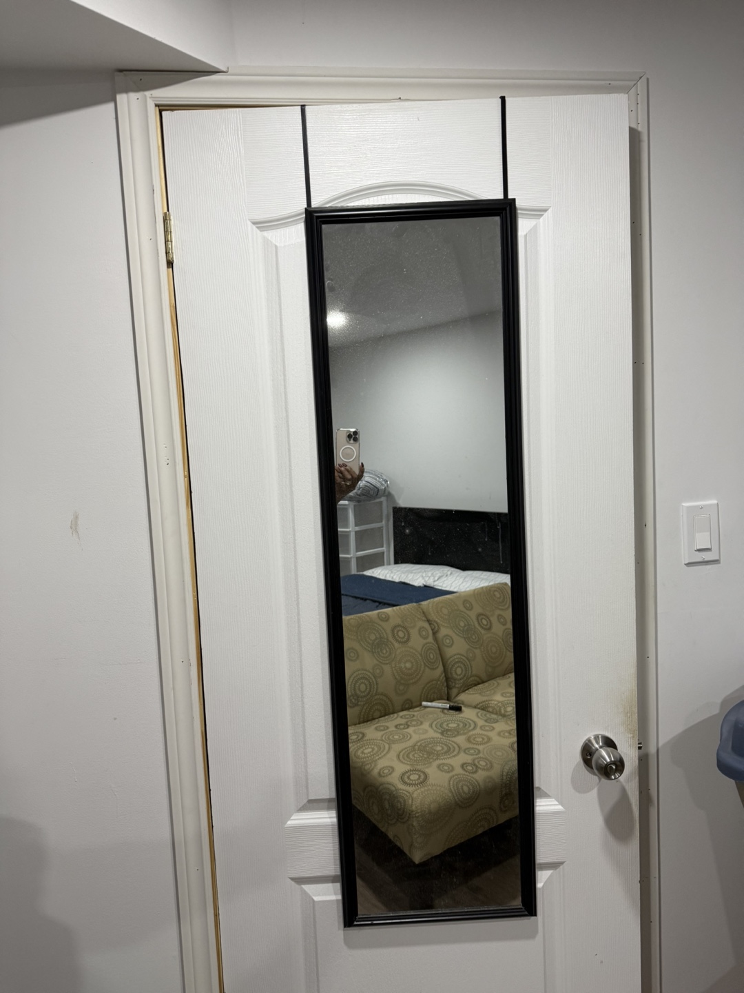 Full-Length Over-the-Door Mirror