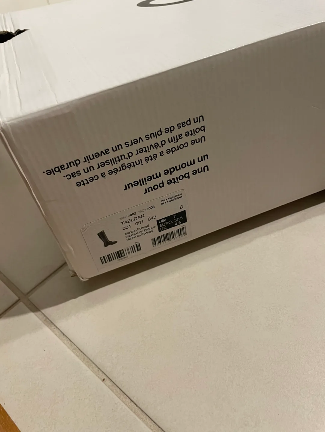 ALDO Black Leather Knee-High Lace-Up Boots image indicator(6)