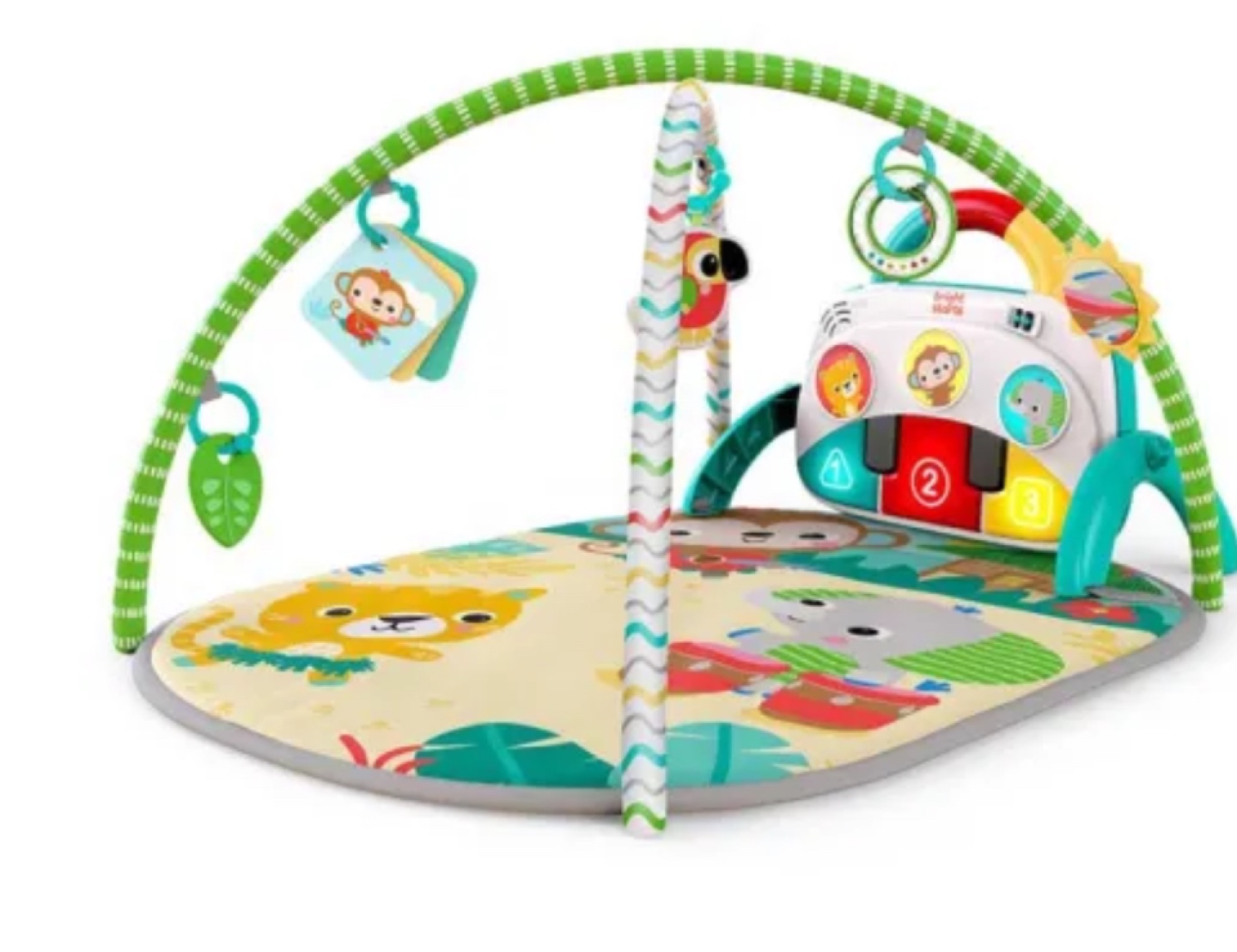 Baby play pen with piano