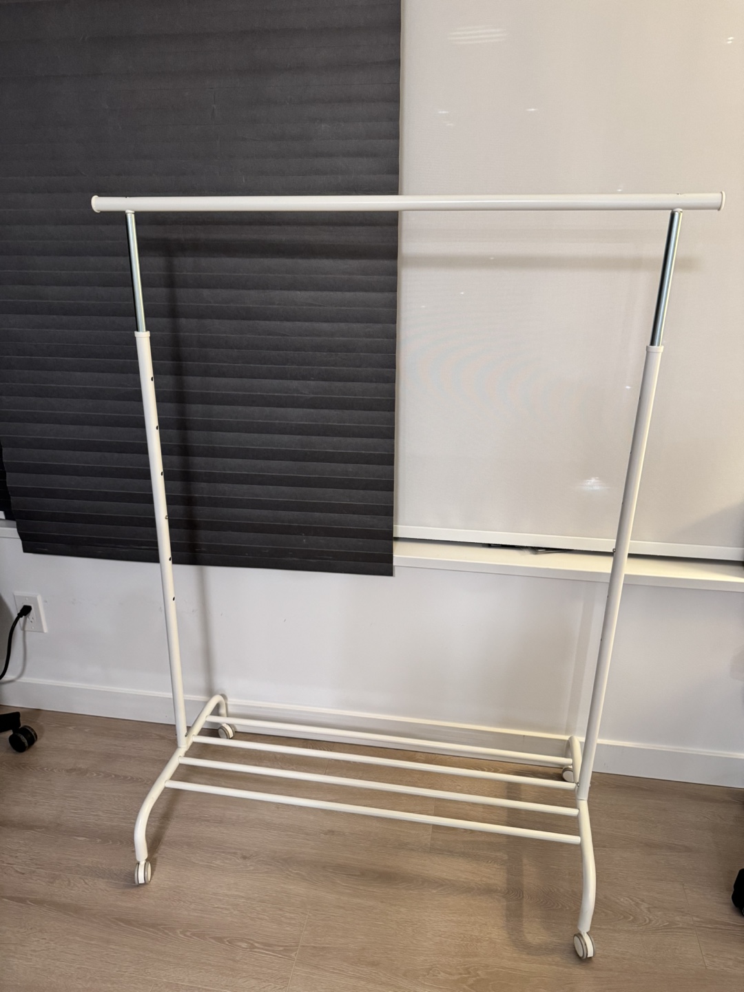 IKEA RIGGA Clothes Rack - White