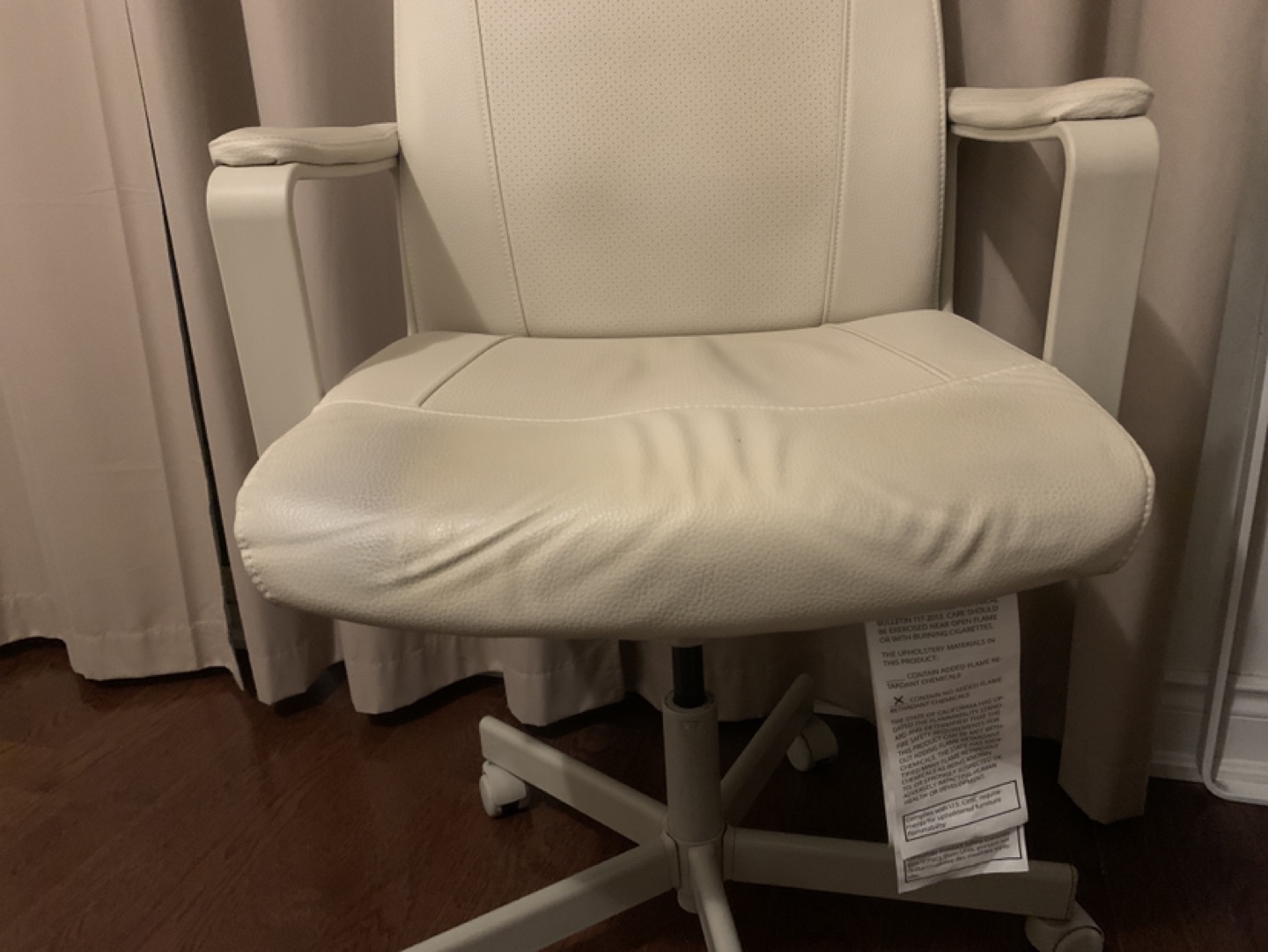 White Pearl Business Office Chair - photo 3
