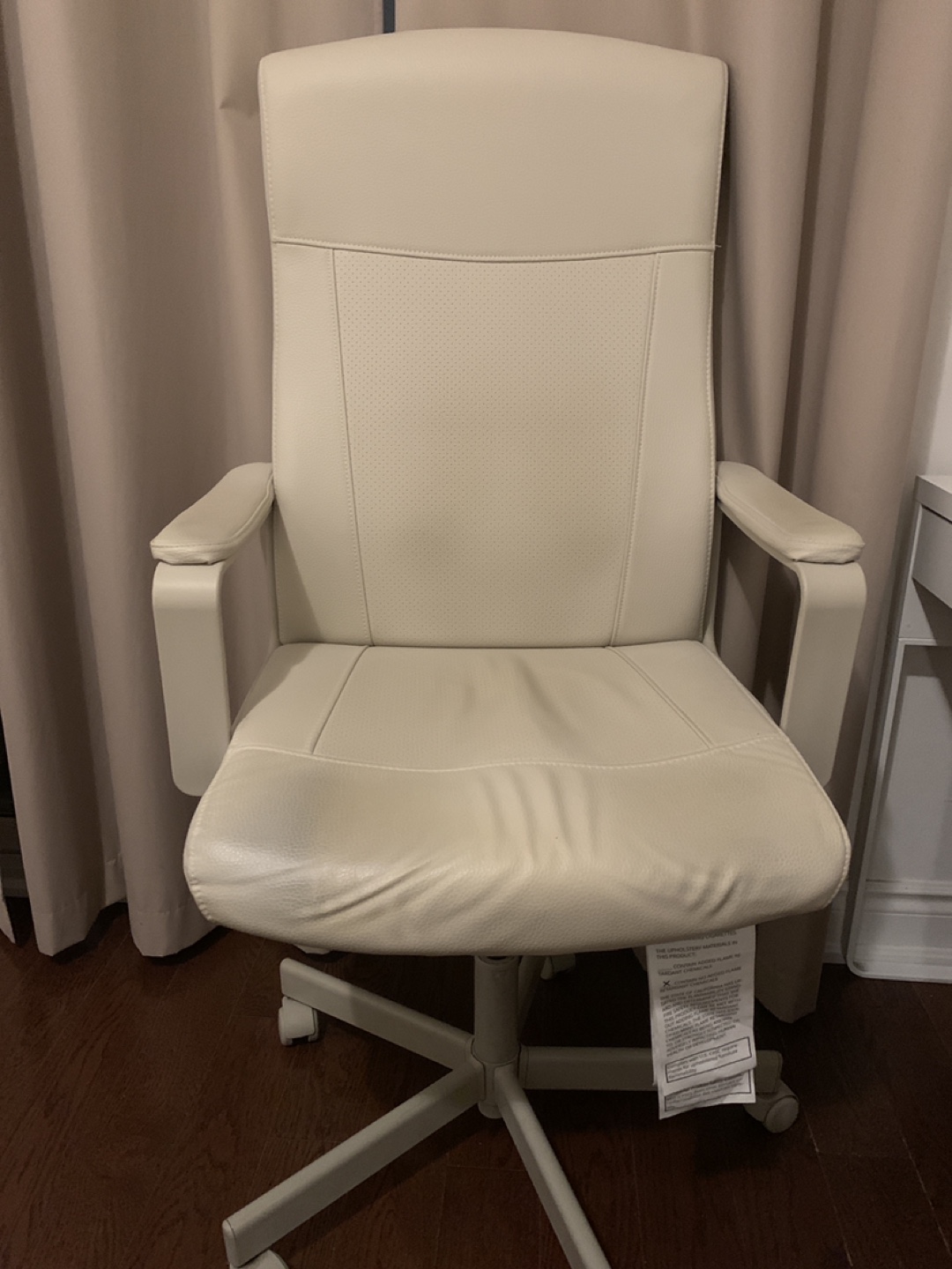 White Pearl Business Office Chair - photo 2