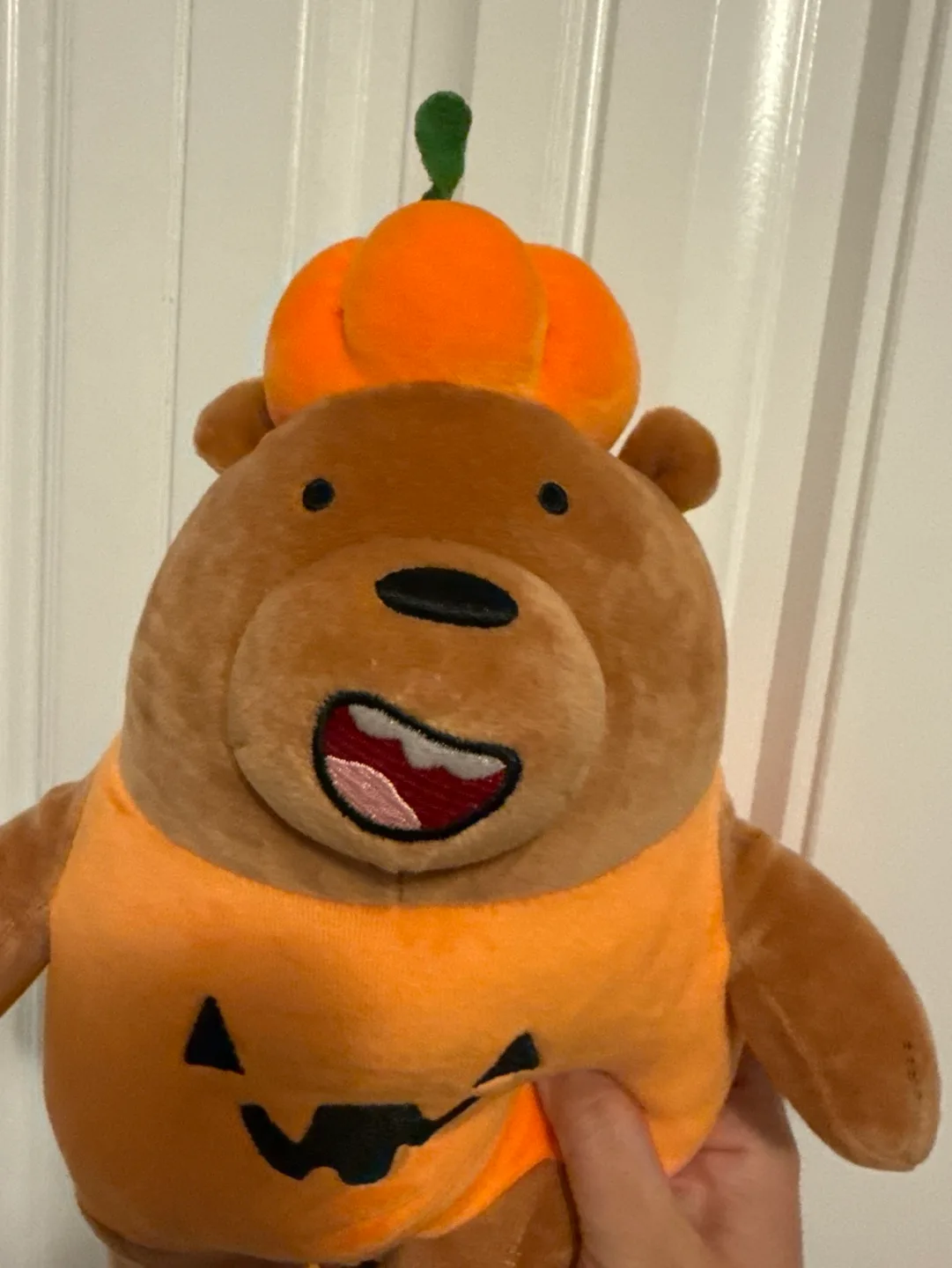 We Bare Bears Grizz Halloween Plush image indicator(2)