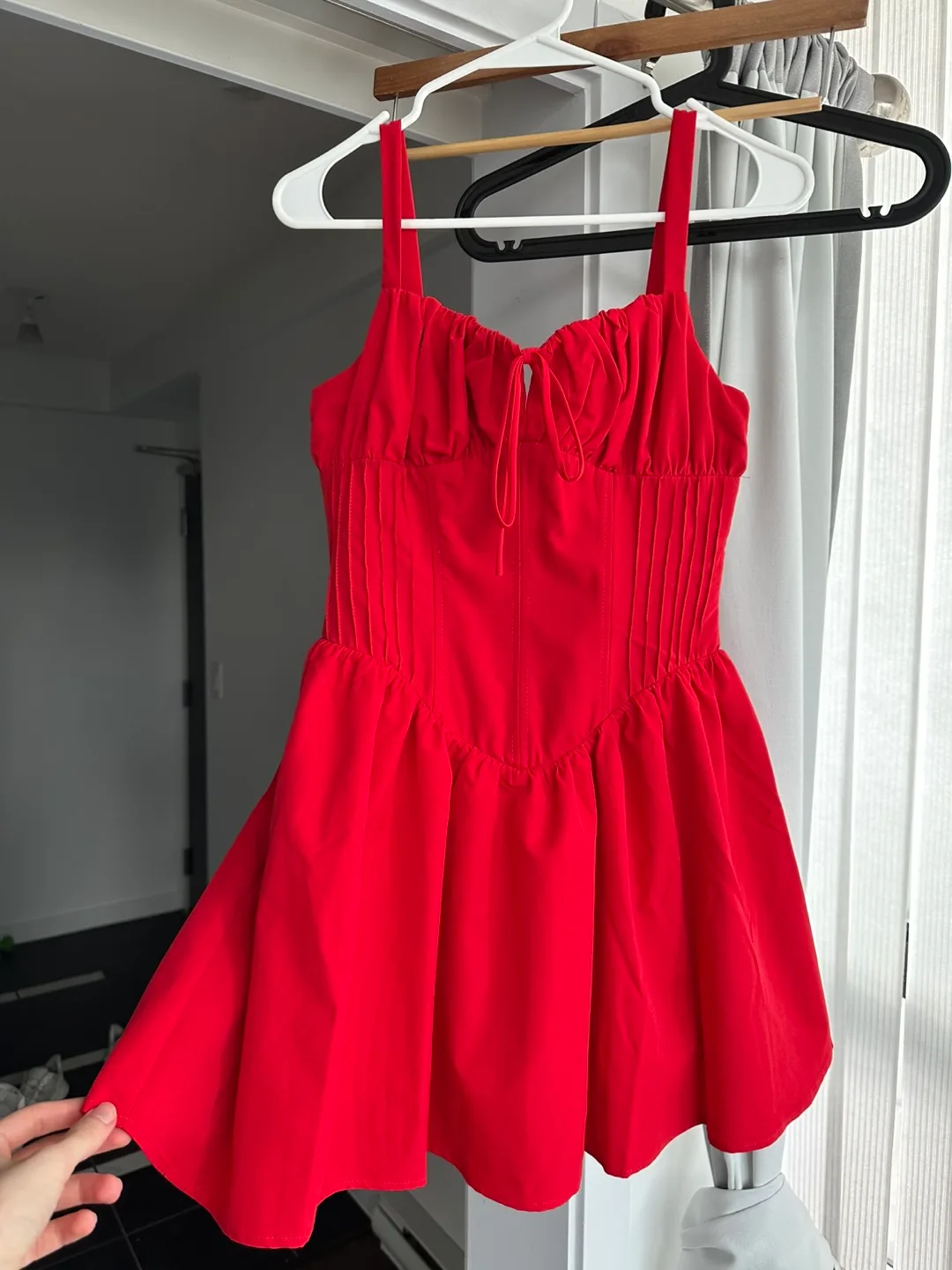 House of CB inspired red dress small thumbnail
