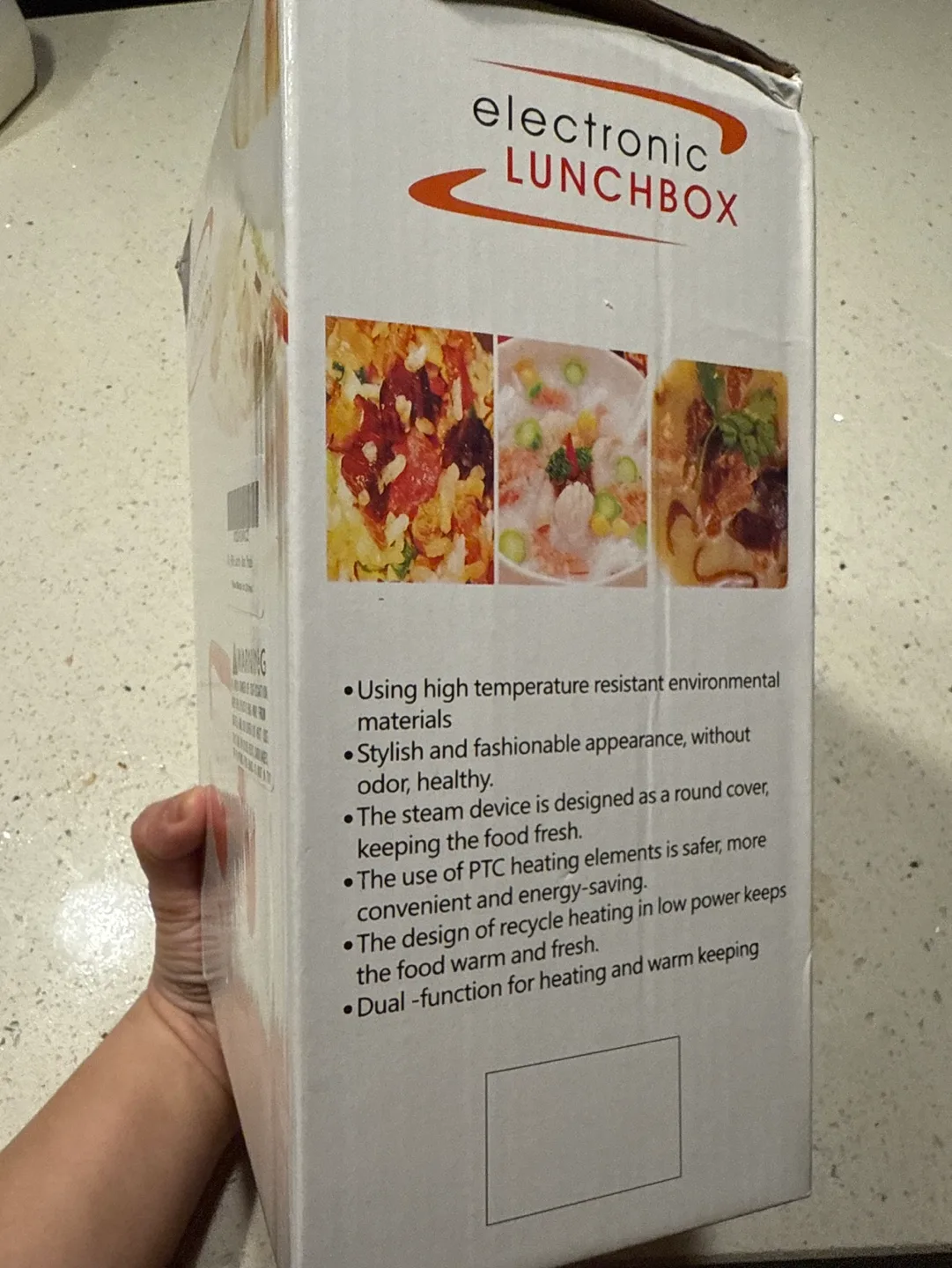 Electronic Lunchbox - Portable Food Warmer image indicator(2)