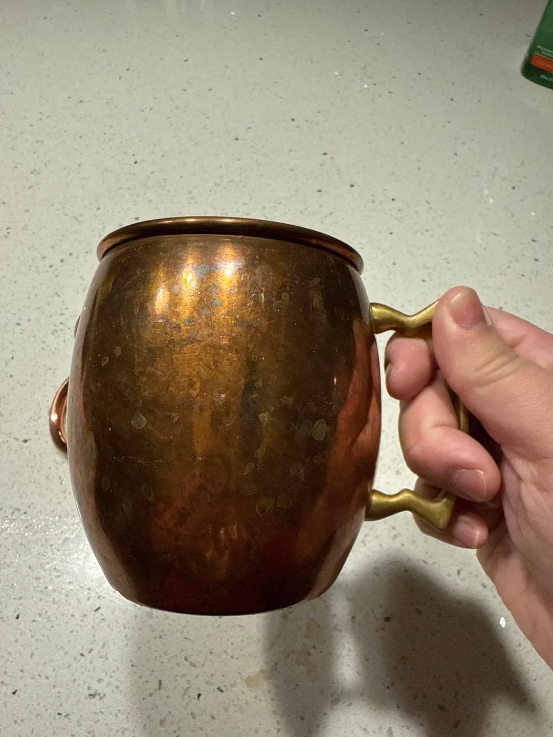 Two Copper Moscow Mule Mugs - One Branded image indicator(2)